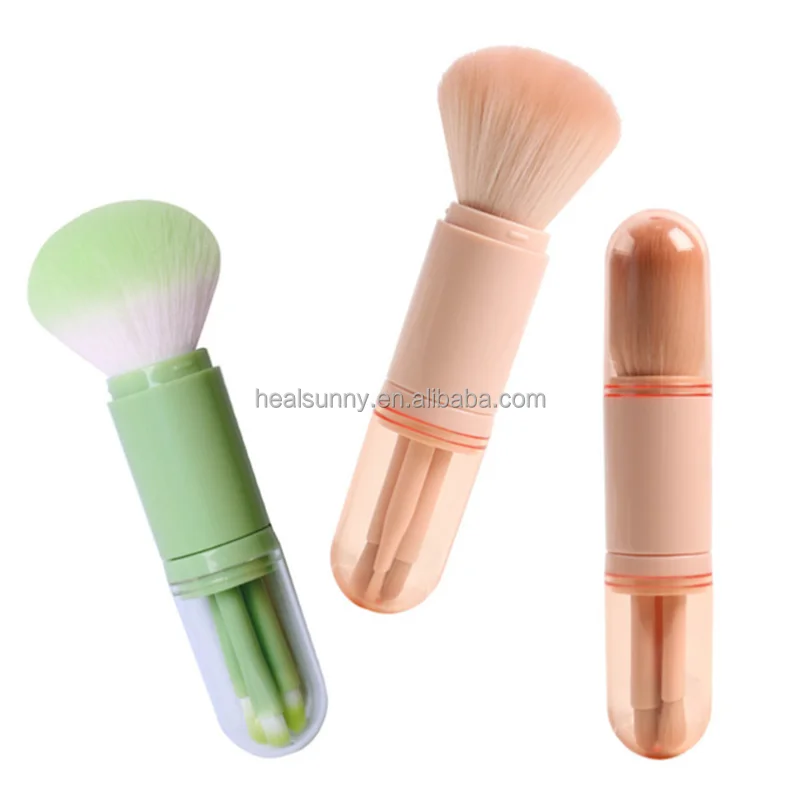 

Free Sample Synthetic Hair OEM Professional Makeup Brush, Two colors or customized color