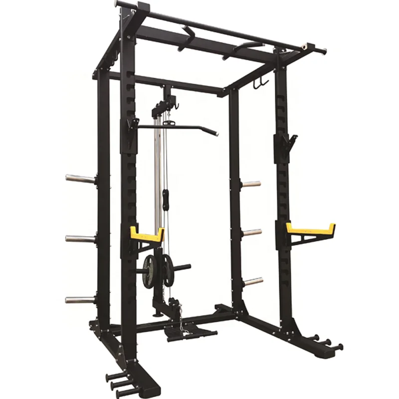 

Commercial Professional Fitness Equipment Weightlifting Cage Power Home Gym Powerlifting Simple Squat Rack stand DY-6008A