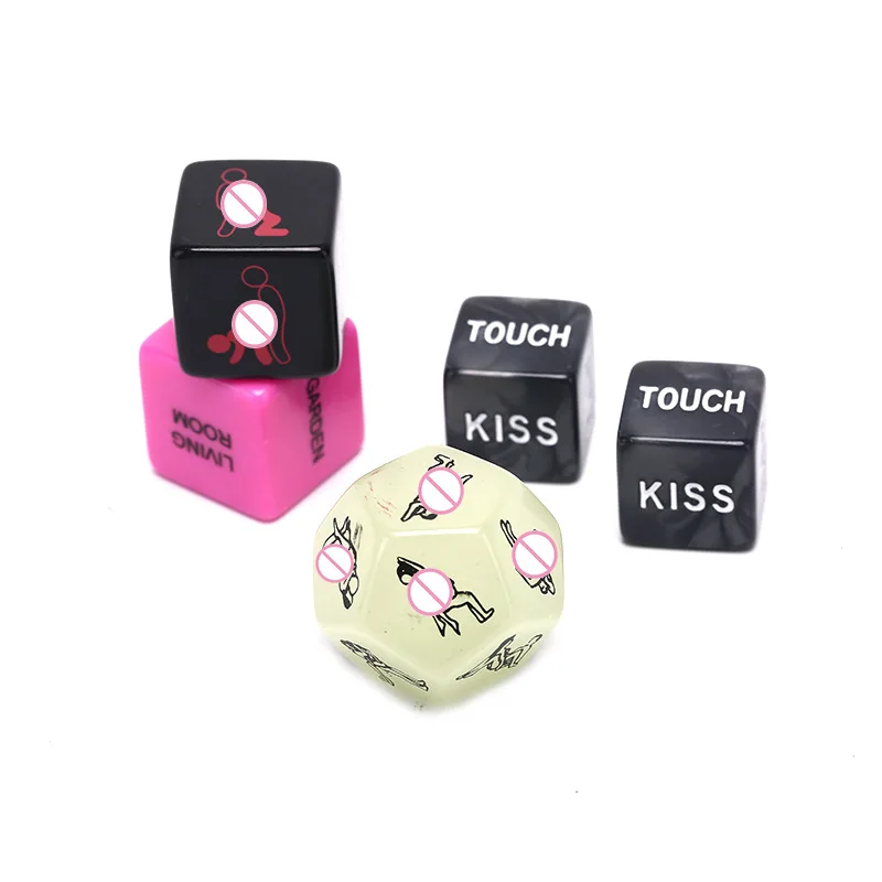 

5pcs Fun Sex Dice Adult Erotic Love Sexy Posture Couple Lovers Humour Game Toy Novelty Party Gift