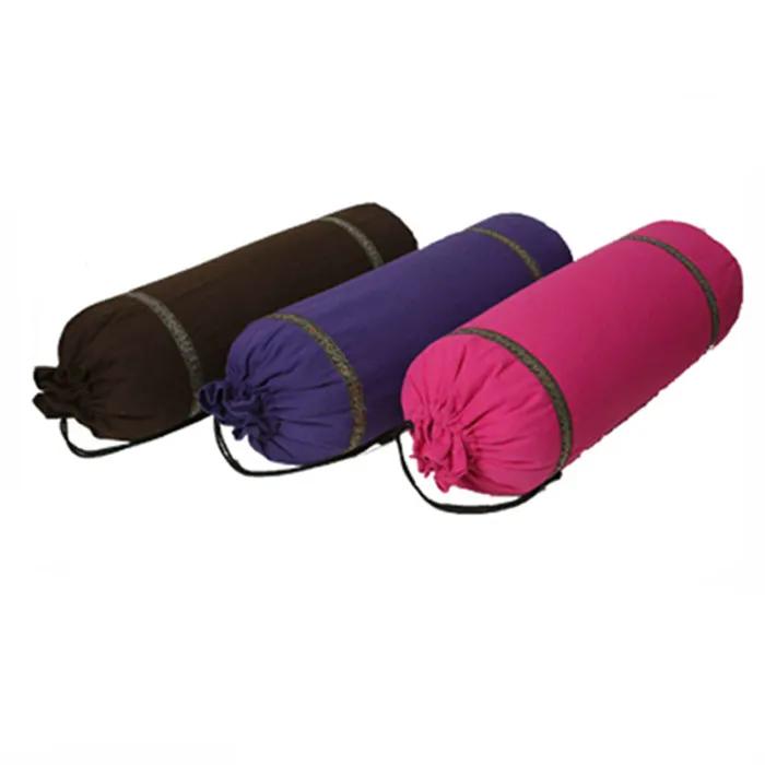 

Multiple user pregnant woman eco-friendly buckwheat cheapest price yoga bolster for home using, Black,purple,rose