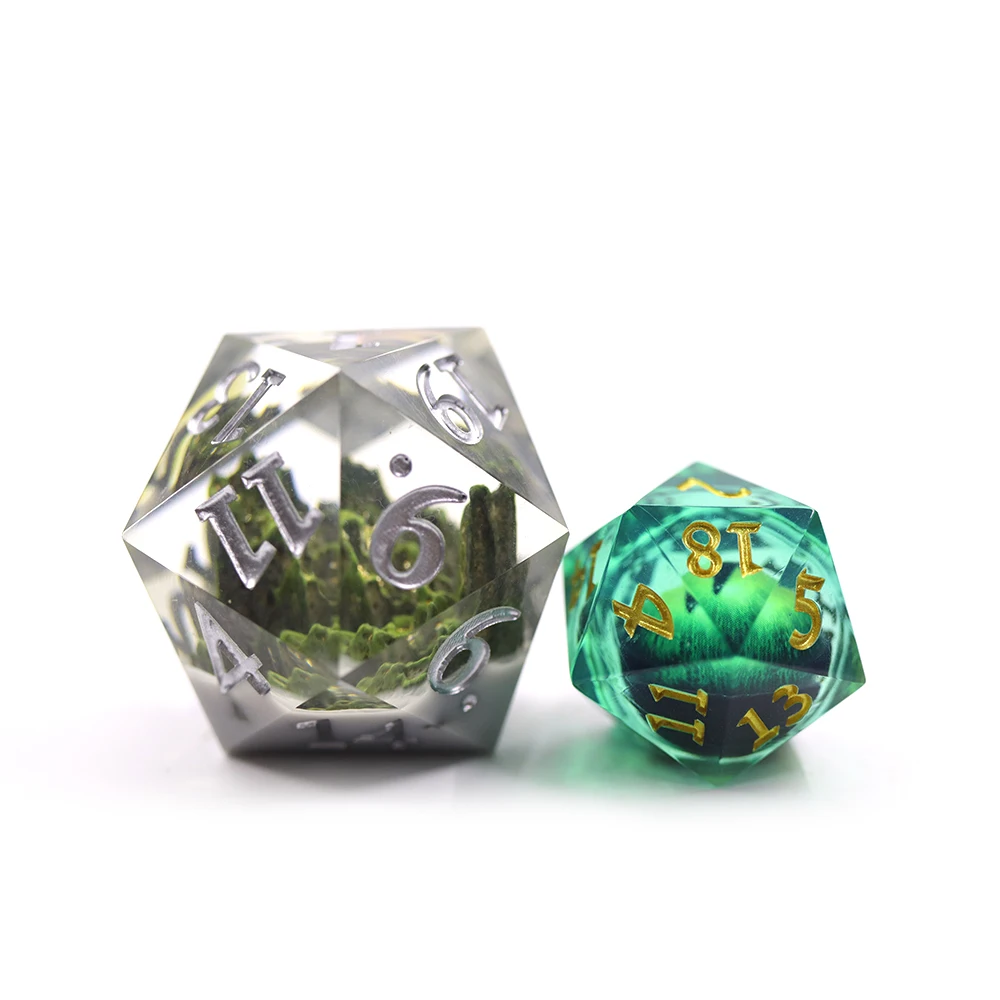 

Big Resin D20 Single 33mm Dice for DND RPG Board Game