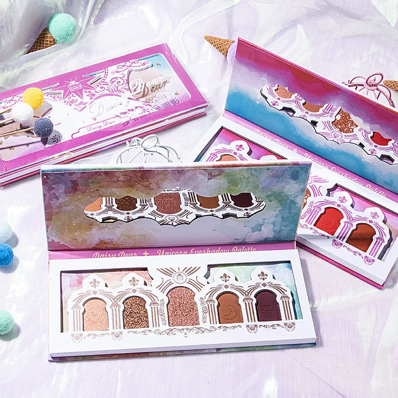 

Rainbow Unicorn Eyeshadow Palette Matte Earth Color Eye Makeup Supplies No Blooming Beauty Eye Shadow