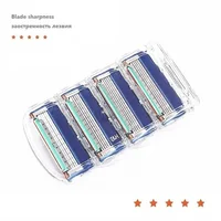 

top quality Five layer men's blade razor shaving compatible to with G razor with series number,has 2s,4s,8s