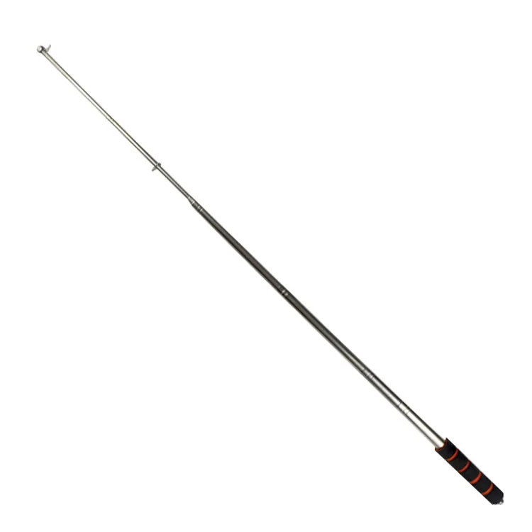 

Widely Used Foam Handle Telescopic Stainless Steel Guide Flagpole Tour Guide Flag Pole