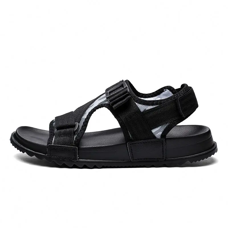 

Summer new style men casual shoes boys Sandal 2019, Green,gray