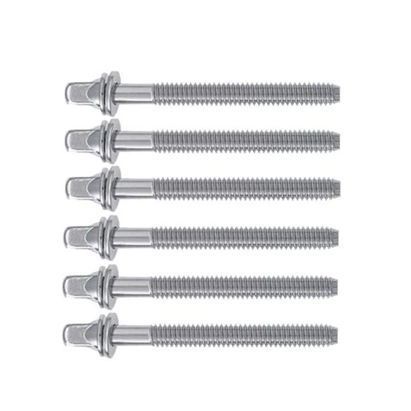 

drum replace part drum thread 7/32 tension rod, Chrome/black nickel/brass