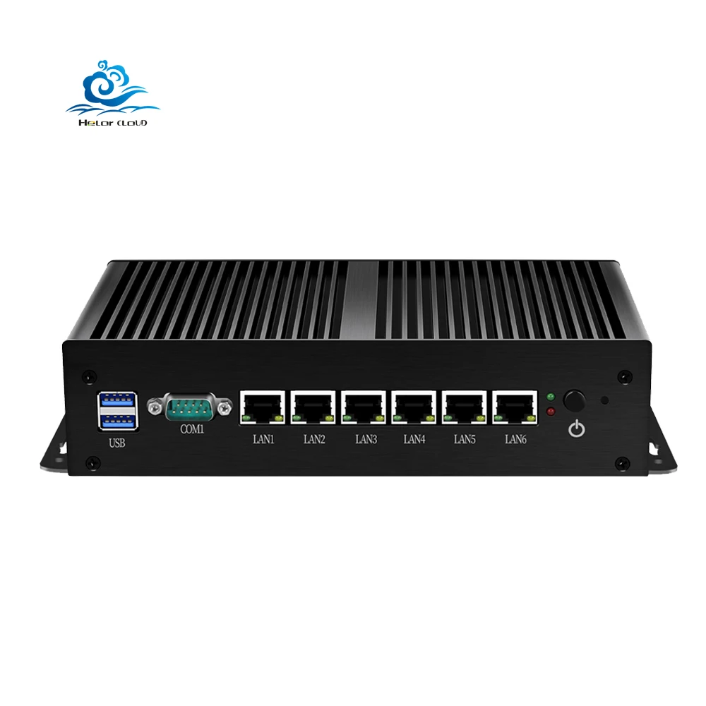 

Cheap VPN server computer Intel 3865u i3 7100U 6006U quad core firewall mini pc 6 Lan port router support linux pfsense aes-ni