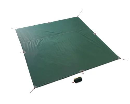 

Flame Tarp Tent Floor Footprint Camping Beach Picnic Waterproof Sun Shelter, Green