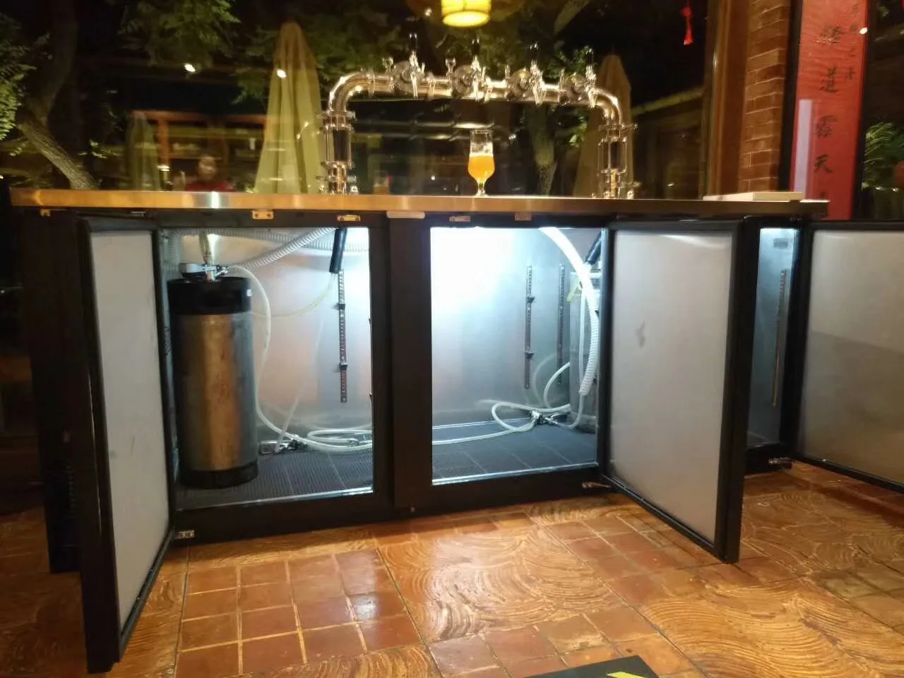 
Keg Fridge beer cooling machine beer keg cooler kegerator 