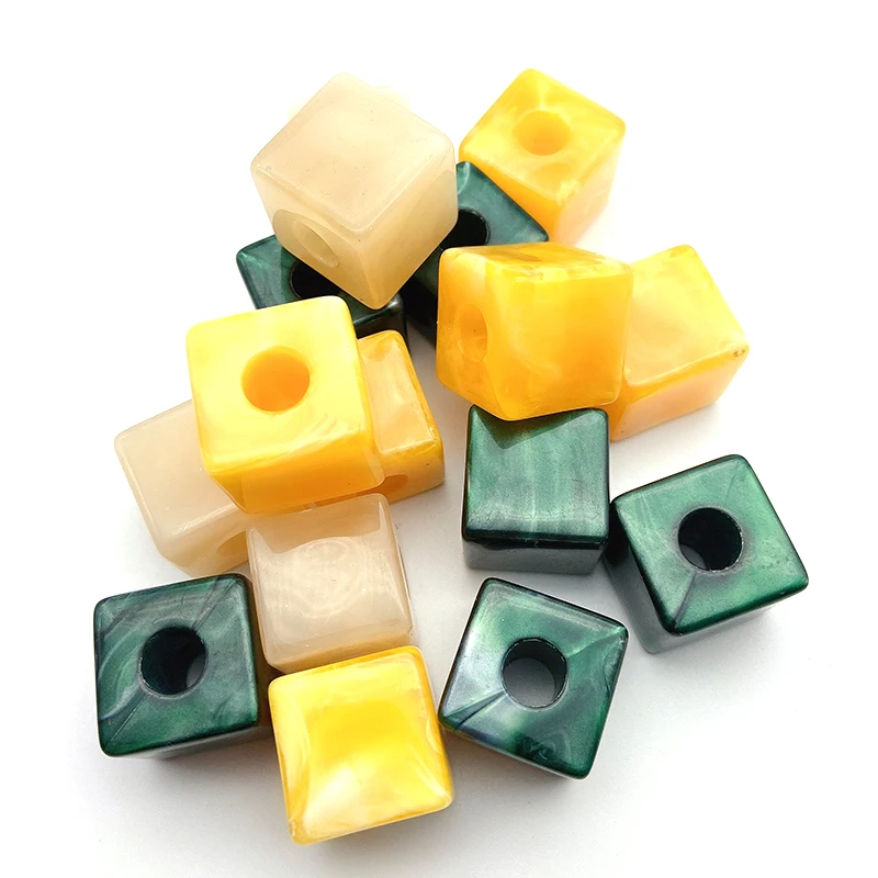 wholesale plastic flesh color beads acrylic big large hole round