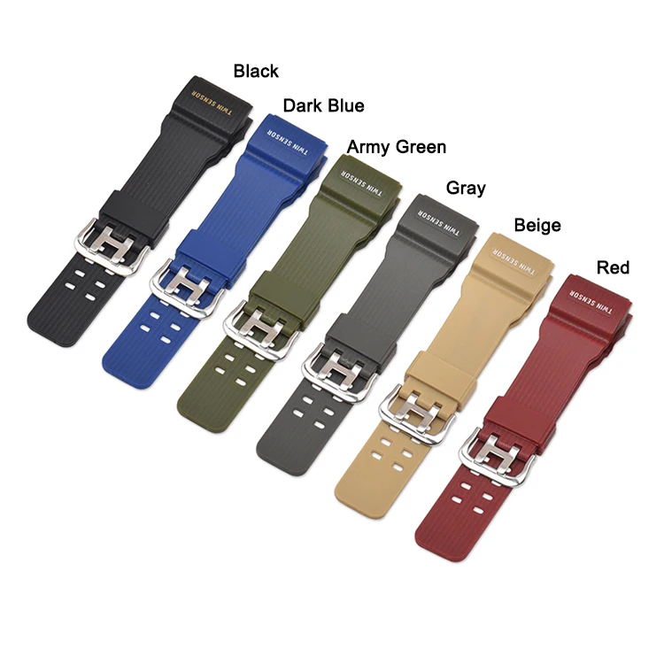 

EACHE New Listing Luxury Soft Elastic Replacement Mens Watch Strap For GG-1000/GWG-100/GSG-100M