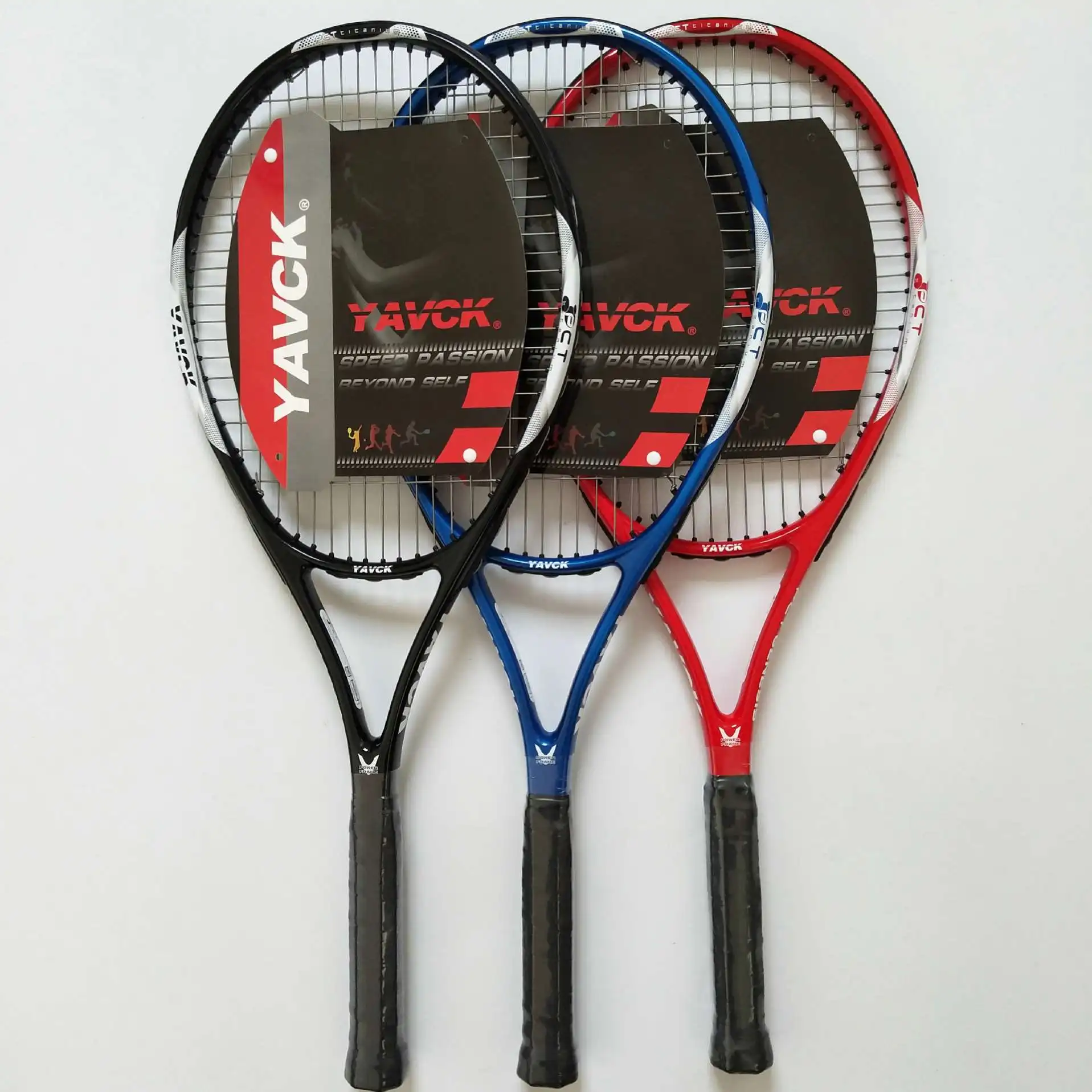 

High Quality Wholesale Customizable Super Light Aluminum Alloy Oxford Nylon Strings Tennis Racket, Multi color