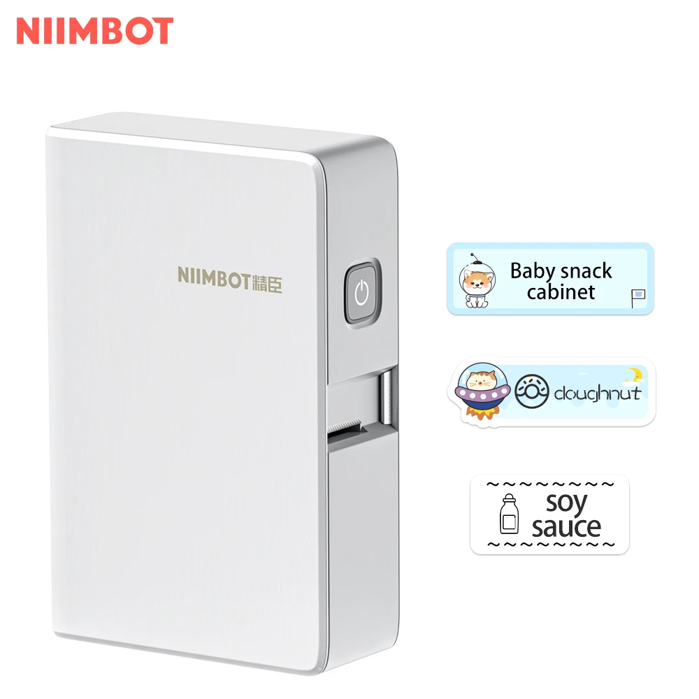 

NiiMbot B18 wireless color ribbon label maker thermal transfer label printer