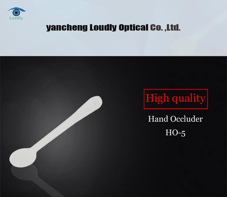 Loudly brand frosted occluder translucent eye occluder