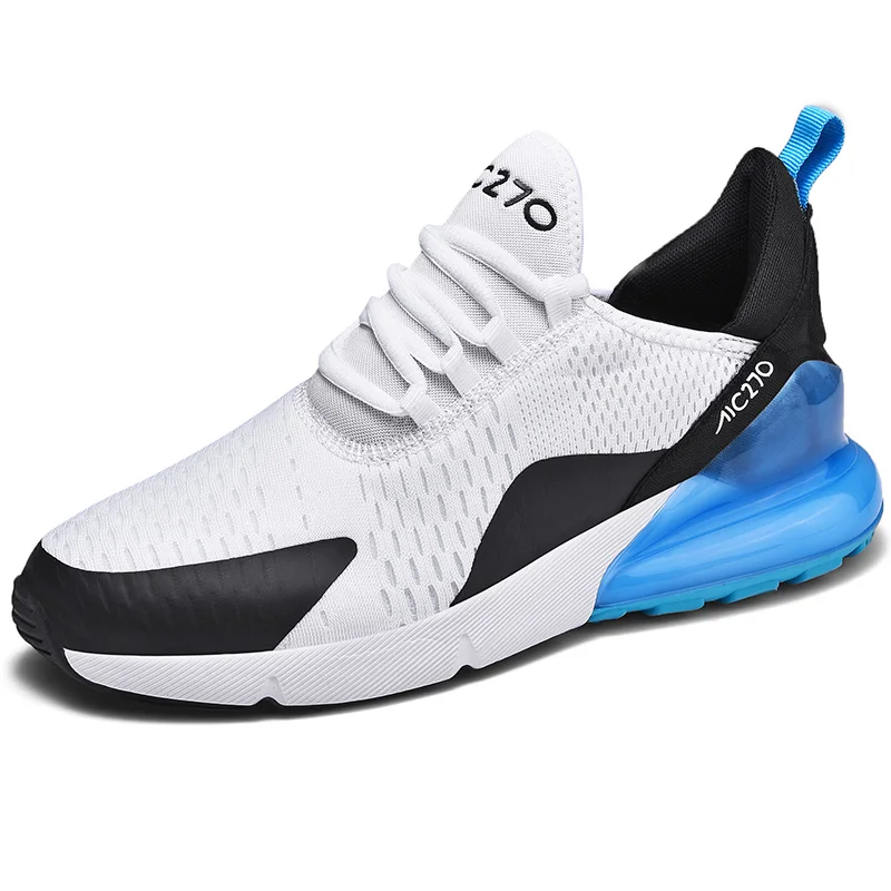 

2021 Fashion couple white men sneaker women running brand air cushion men casual sport shoes, Black ,white,green ,blue,brown,black and white,black and red