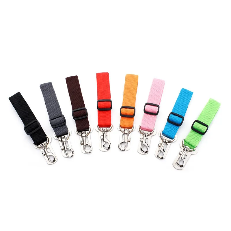 Strap Buckle From Adjustable Car Seat Safety Dog Harness Leash Vehicle Pet Belts
