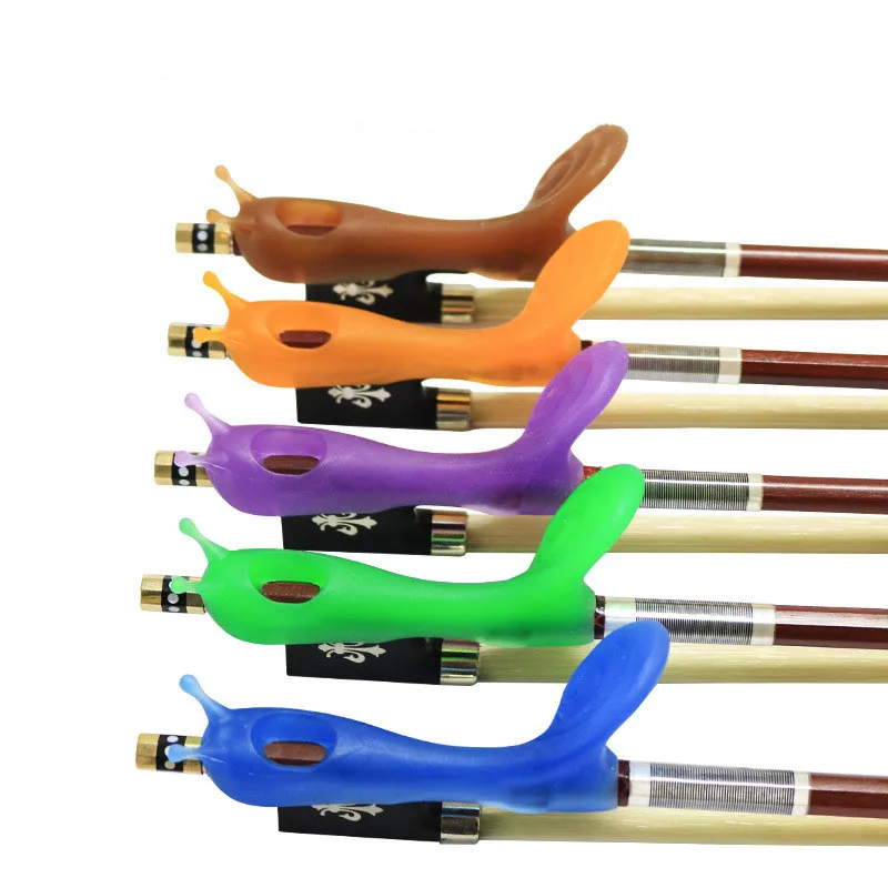 

1/4 - 4/4 Violin Bow Grip Partner Hold Violin Bow Posture Corrector Accessories Violin accessories, Blue/green/orange/purple/brown