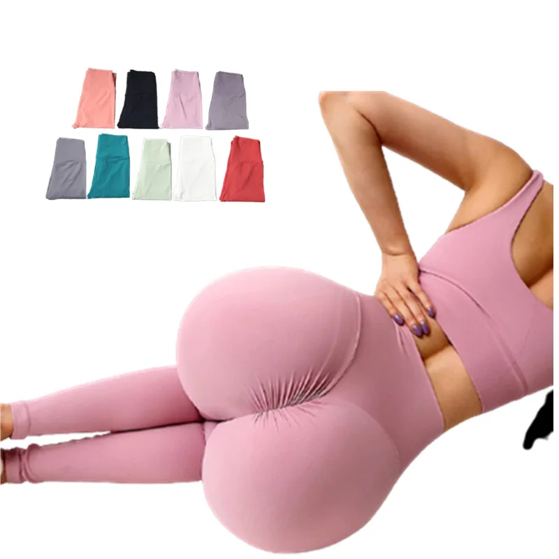 

Ins-tagram hot seller yoga gym buttlift women sport fitness push up sexy booty scrunch butt leggings woman customize