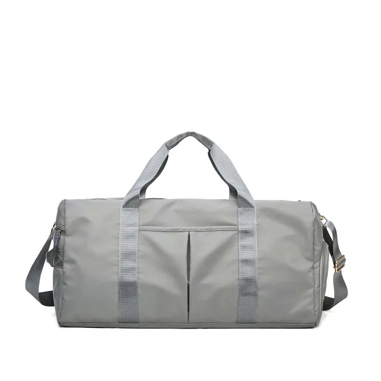 

Qetesh Personalized Dry Wet Separation Shoes Bags Waterproof Women Duffle Bag, Customized color