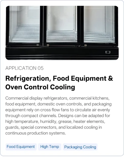 Cross Flow Fan, 24V, Tangential - detail 70