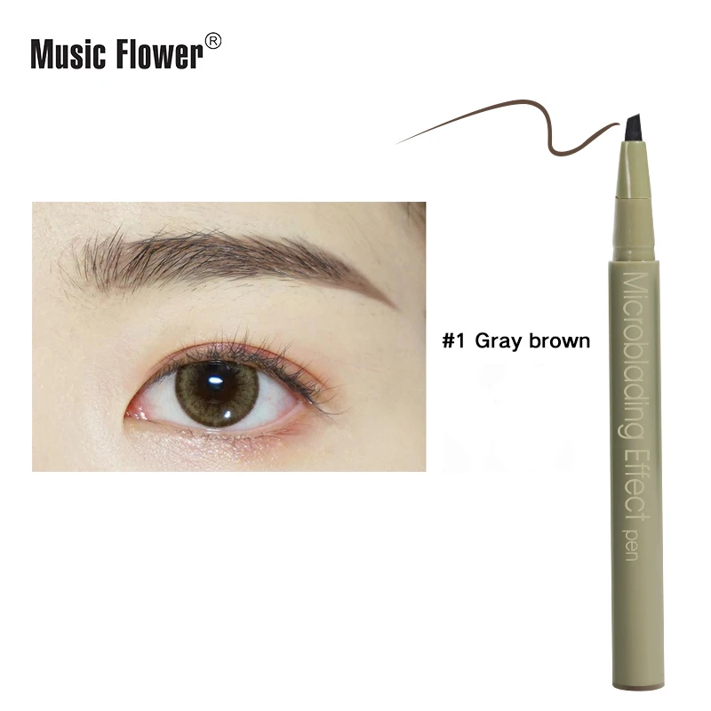 

music flower oem new arrival cosmetics durable styling brow enhancement