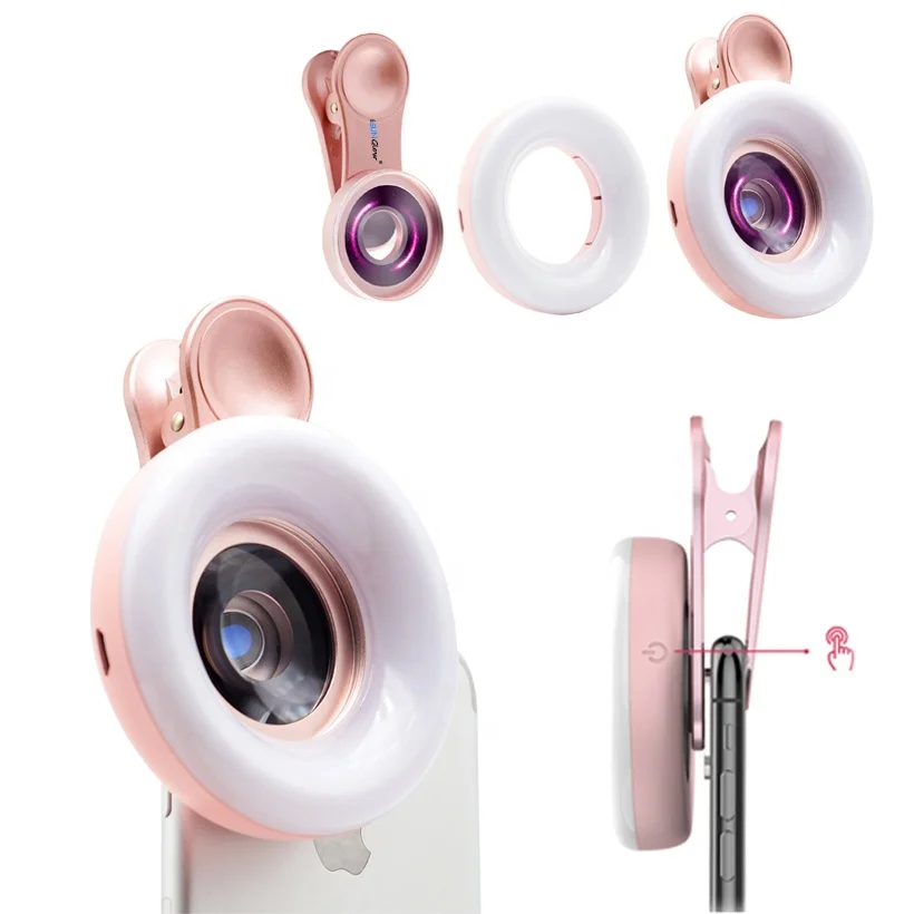 

Amazon Best Seller Phone Gadgets Beauty Salon Brow Lash Eyelash Light Closeup Macro Lens Skin Detection Makeup Eyelashes Light