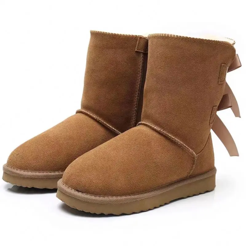 

Wholesale New Waterproof brown snow boots 2019 Hot Sale, Black