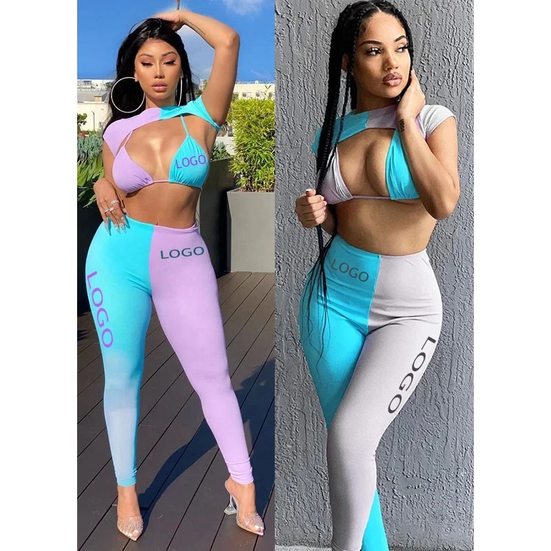 

Free Shipping sexy v-neck halter jumpsuit pencil pants bodycon backless summer casual suit, Customized color
