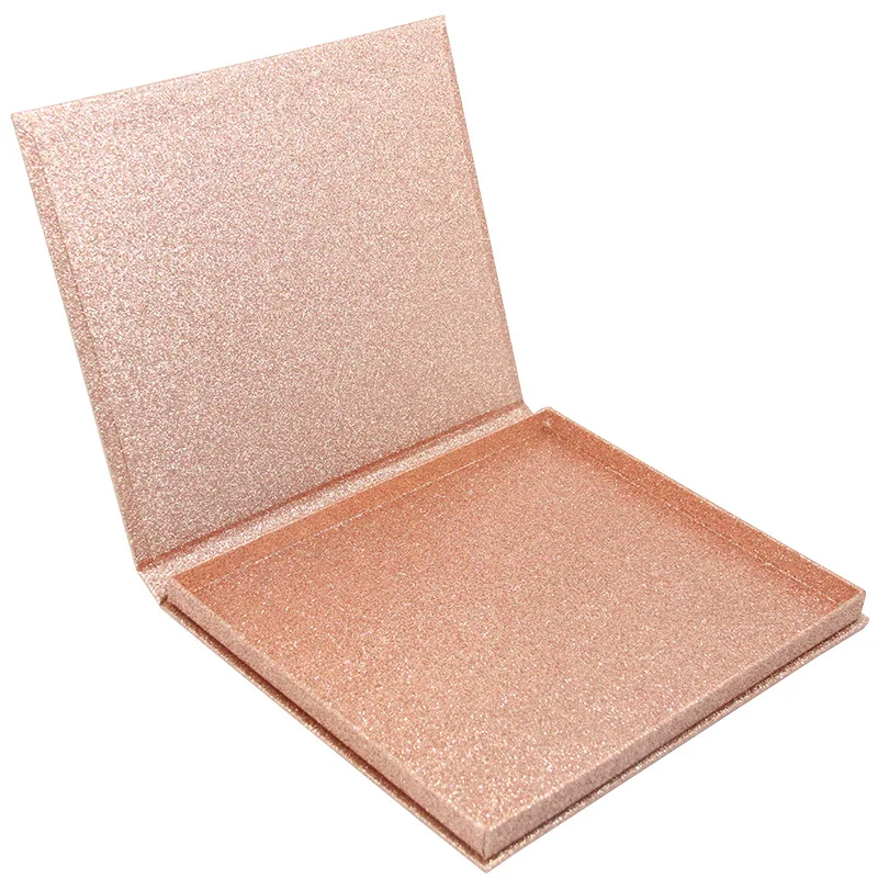 

16 pair empty custom false eyelash boxes custom lash booklets logo boxes packaging with tweezers, Custom color accepted