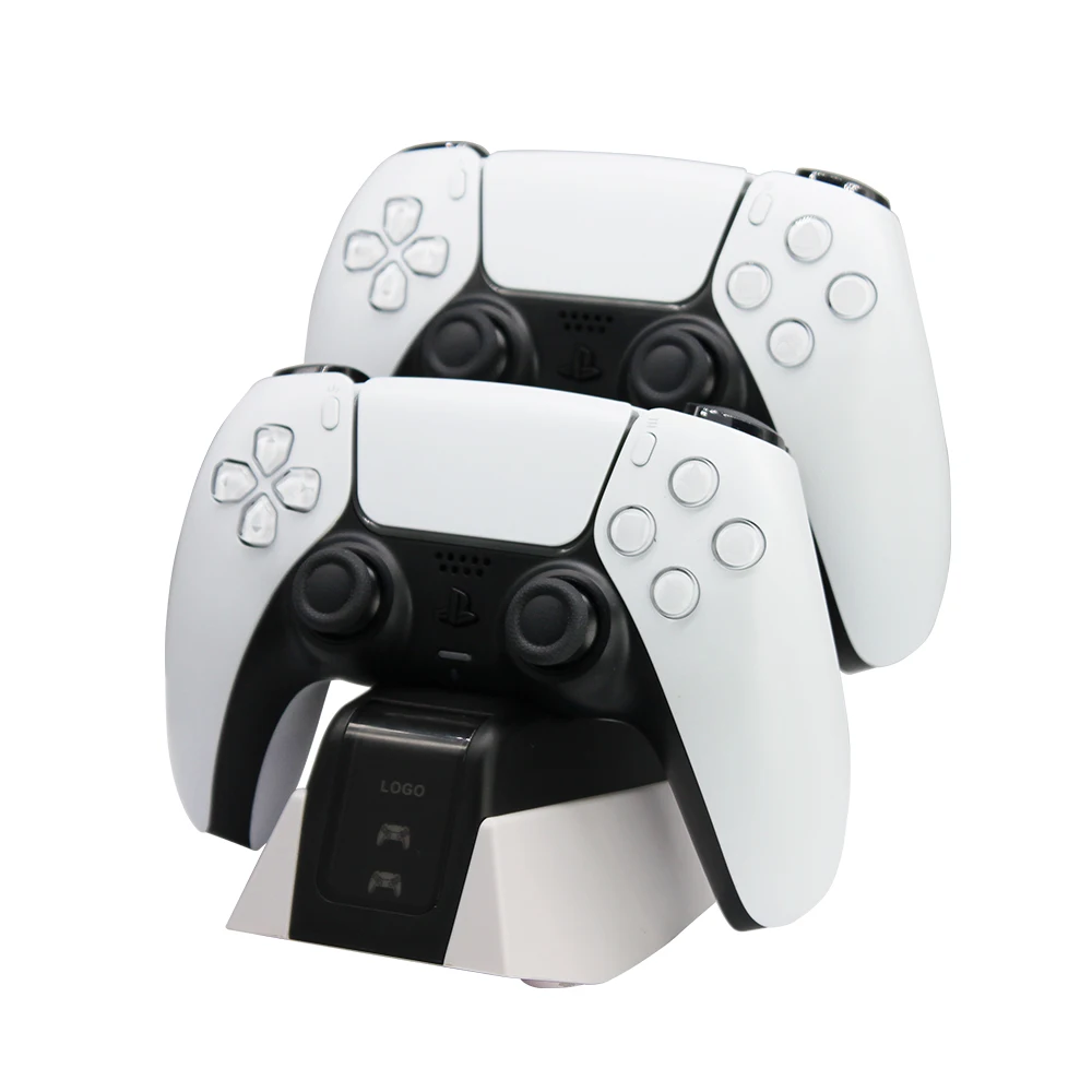 

JCHF Dual Channel 2 in 1 PS5 Dual Sense Charging Station Game Fast Controller Wireless Charger Controller Charging Dock
