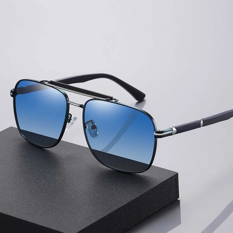 

high quality classic men sport square driving glasses sunglasses polarized