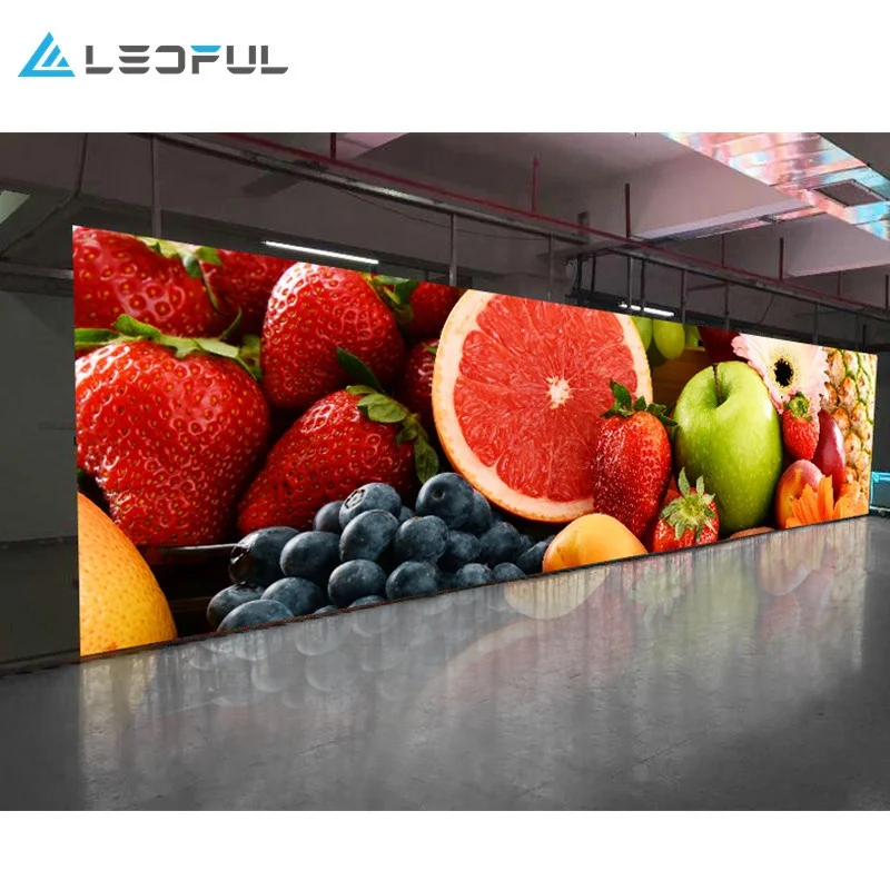 P1.8 High Grey Scale truck LED display Bracket Mounted Wall Price wall mounted led display cabinet