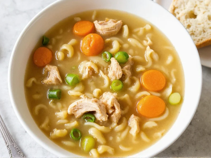 Perfect Crockpot Chicken Noodle Soup Recipe in 6 Simple Steps