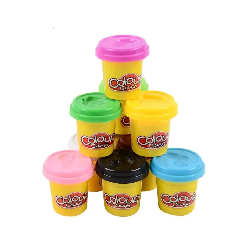 2019 New Design Diy Playdough Kit Kids Toys 12 Colors Modelling Play ...