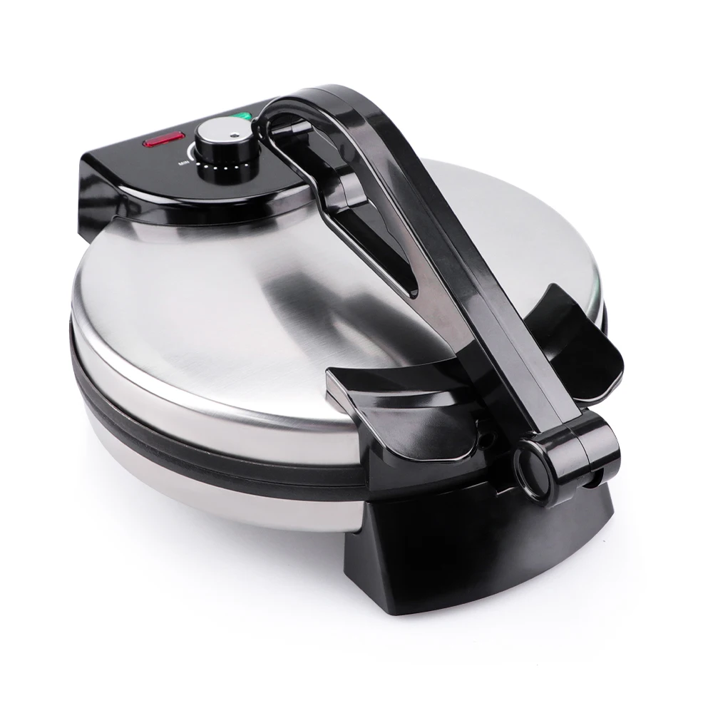 Image of Commercial automatic waffle cone cast iron sandwich toaster mini waffle maker walnut cookie maker flip mini sandwich makers