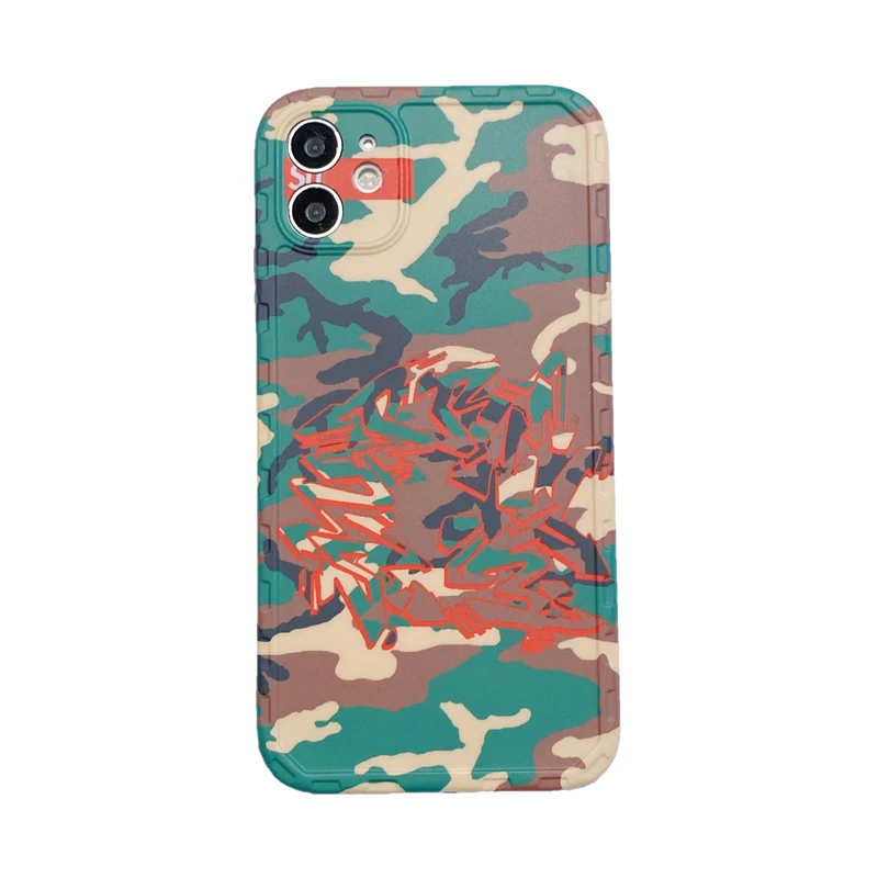

Fashion case for iphone XS TPUcamouflage color design phone case for iphne 13 pro max