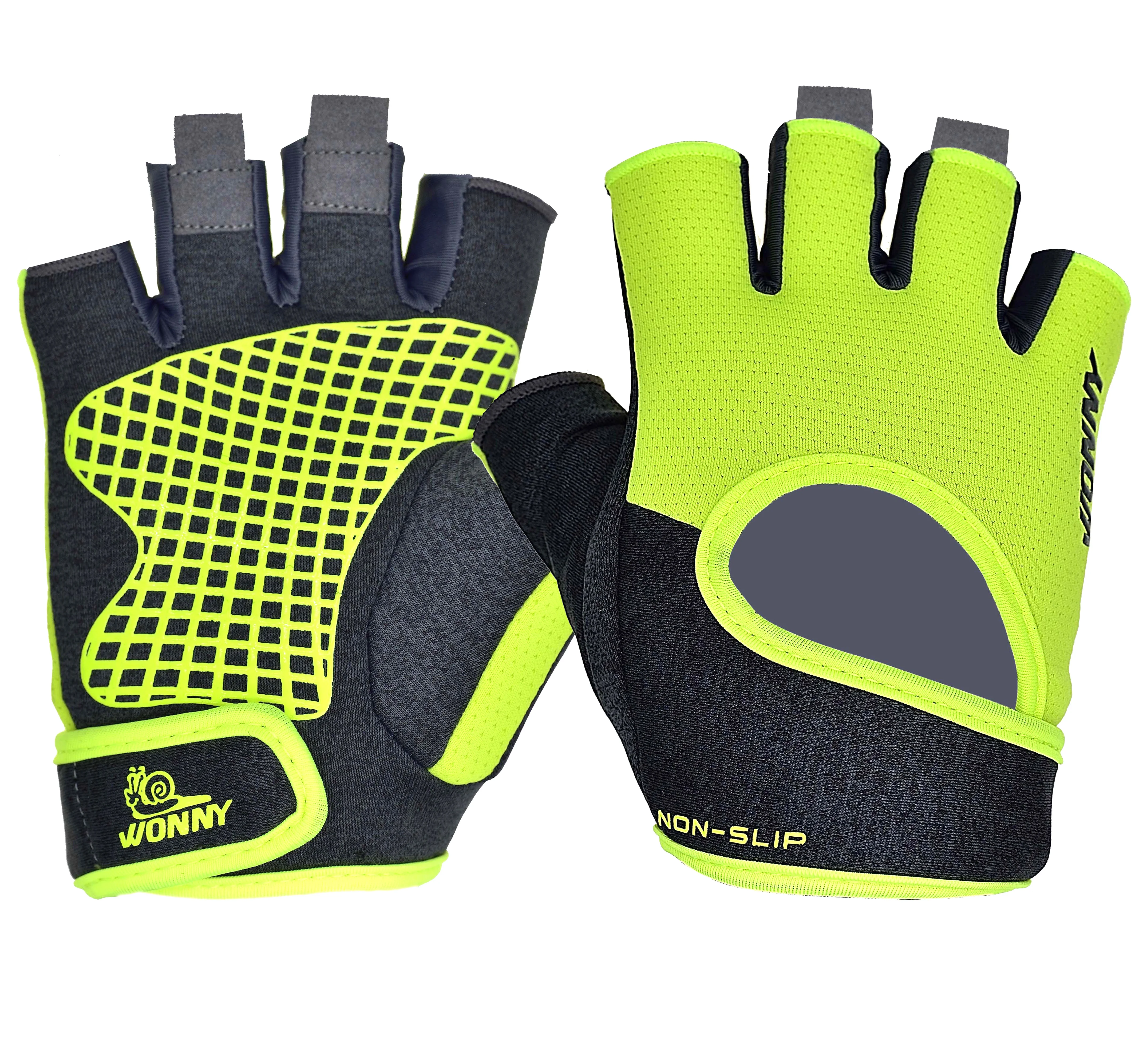 

Wholesale gym fitness fingerless Wrist Support mittens weight lifting neoprene wrist wraps gloves, Black, grey