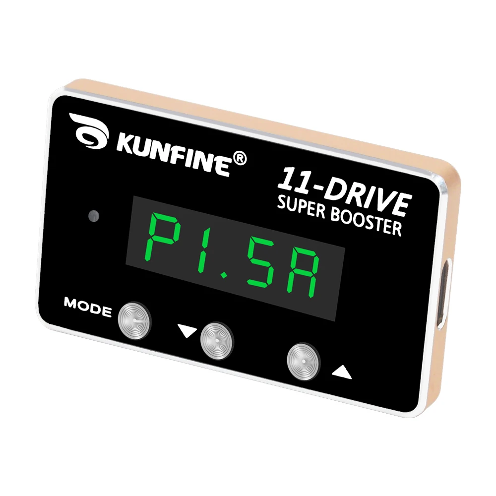 

KUNFINE Car Electronic Throttle Controller Racing Accelerator Potent Booster For HYUNDAI/KIA/VW/TOYOTA etc. Tuning Part 11 Drive