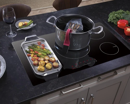 5 Elements 36 In. Bridge Smooth Surface Induction Cooktop In Black ...