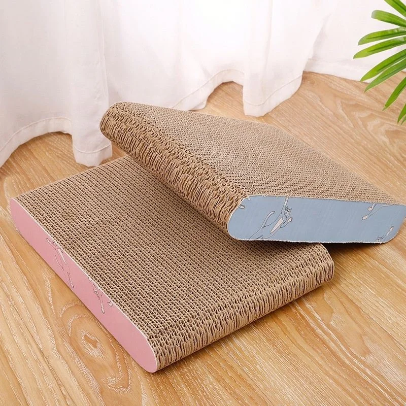 

Pet Simple Cute Straight Corrugated Cat Scratcher Sleeping Cat Mat Cat Scratching, Photo