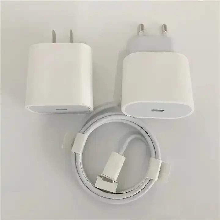 

Original adapter PD 20W Charger usb type c type-c fast Charging EU US Plug mini usbc Wall Charger cable brick cube