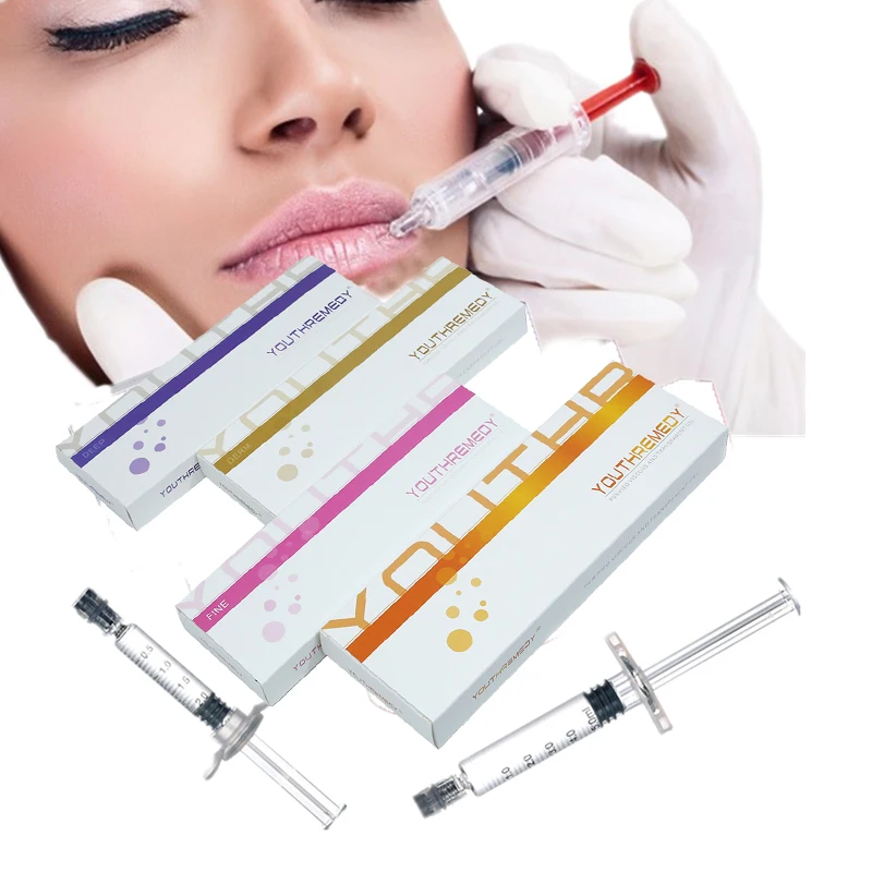 

2cc Dermal Filler Injectable Hyaluronic-Acid-Filler For Face hyaluronic acid serum, Transparent