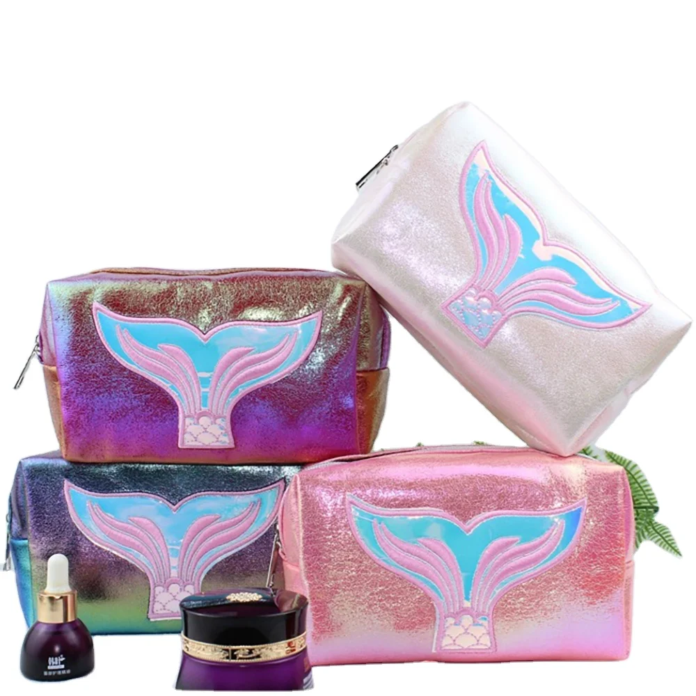 

Design Embroidery Picture Photo Letter Logo Cosmetic Pouch Beauty Bag For Lady Women PU Material Embroide Letter Decoration, White,purple, pink,rose,blue,green,silver