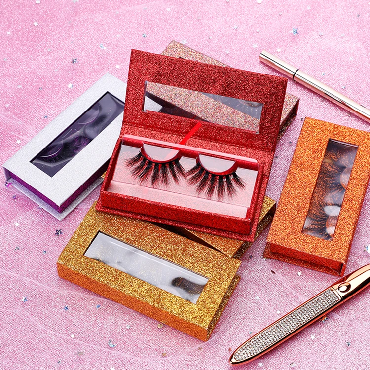 

wholesale mink eyelash custom lash box 3d 5D Full strip mink lashes dramatic mink eyelashes vendors 25mm Strips
