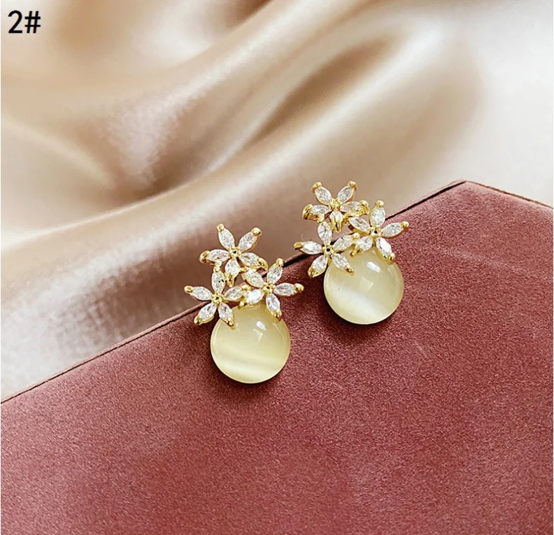 

2021 Fashion bohemian zodiac earring Earrings For Women, Purple