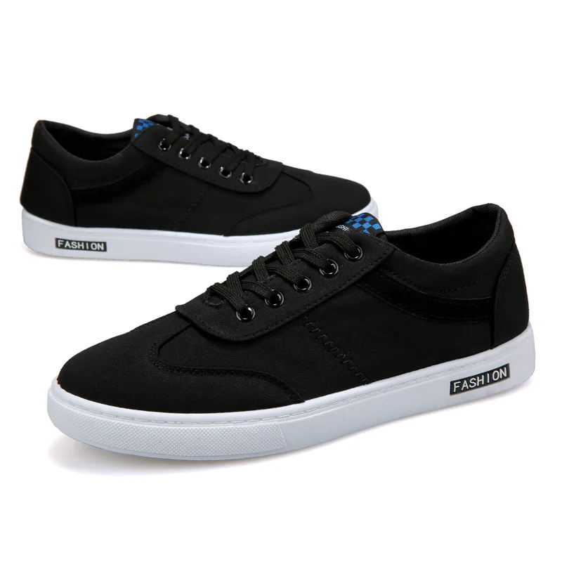 

Wholesale Autumn New Male Students Casual Canvas Board Sneakers Shoes, 3 colors