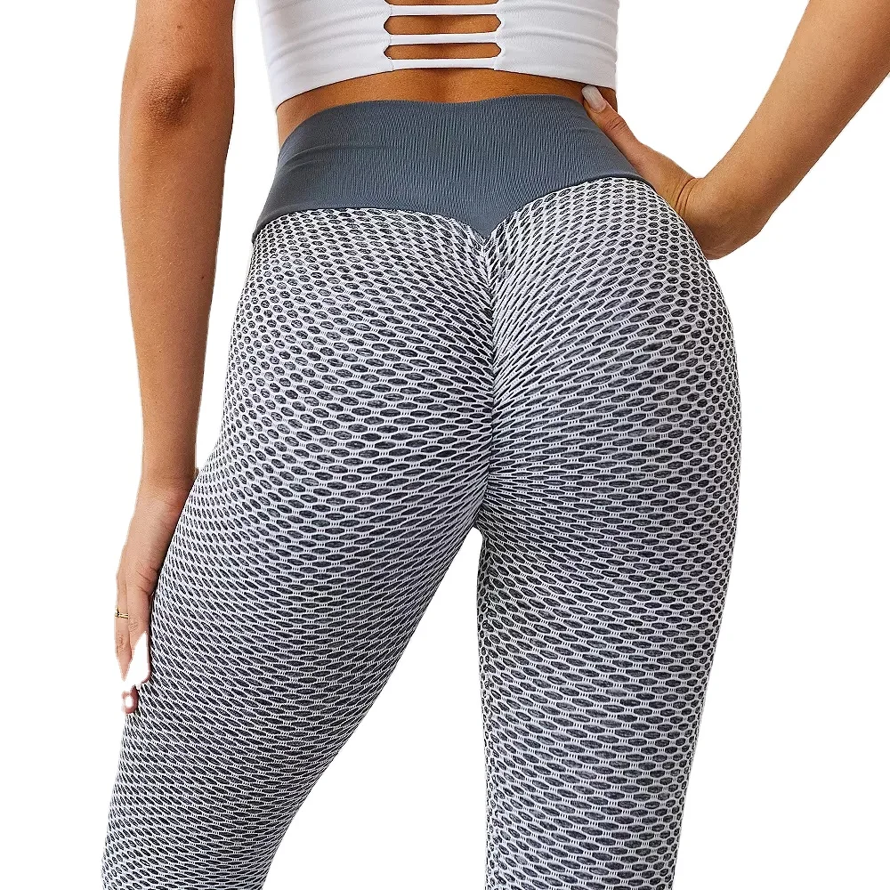 

NATUDON cheapest Sample High Waist Seamless Honeycomb Fitness Yoga Pants Tiktok Tik Tok Scrunch Butt Lift Leggings For Women