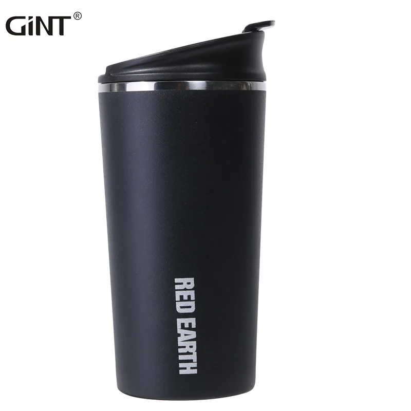 

GiNT 500ML Home Office Cafe Fashion Design Thermal Stainless Steel Coffee Tumbler Cup for Sale 2021, Customized colors acceptable