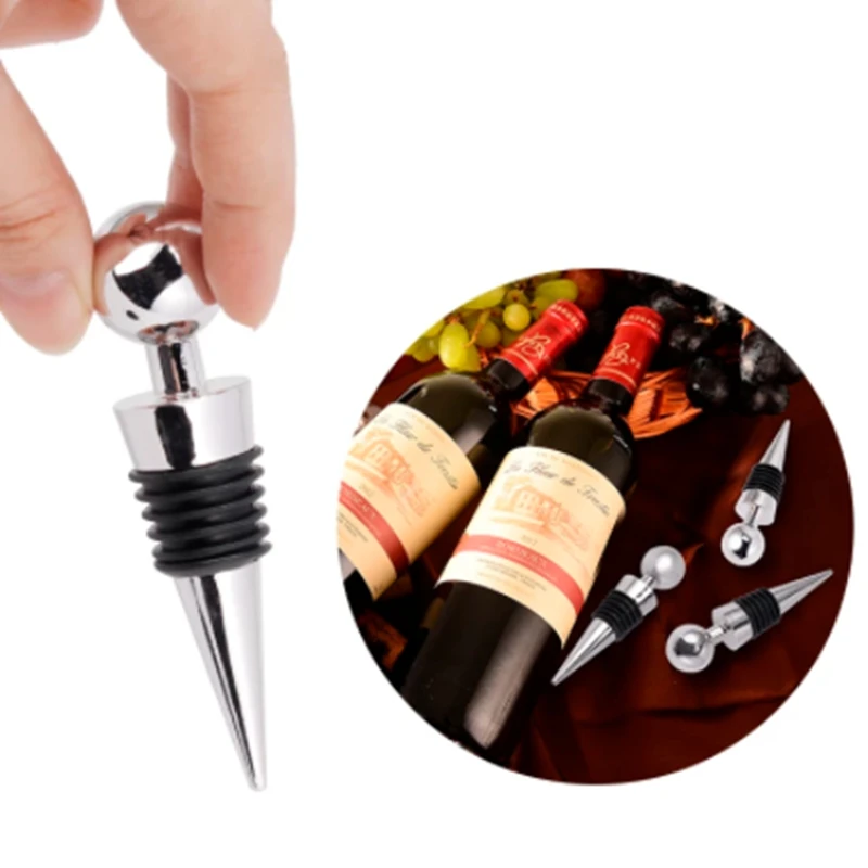 

Sealed Wine Stopper For Bottle Round Head Six Silk Wine Cork Twist lid Plug Wine Vacuum Sealed Red Stopper Bar Accessories