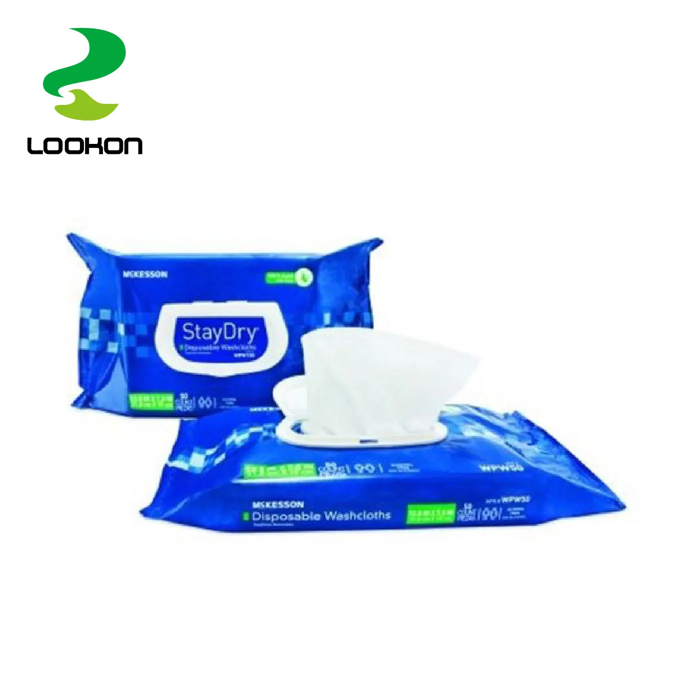 

Lookon Incontinence Wipes With Dimethicone Travel Case Supplies antiseptic disinfectant products